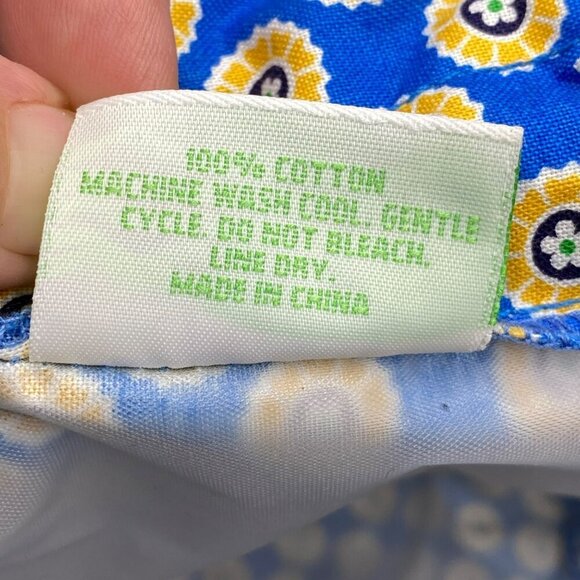 Vera Bradley Plastic Lined Wet/Dry Drawstring Ditty Bag - Picture 10 of 10